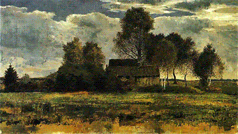 Franz Marc - Cottages on the Dacau Marsh